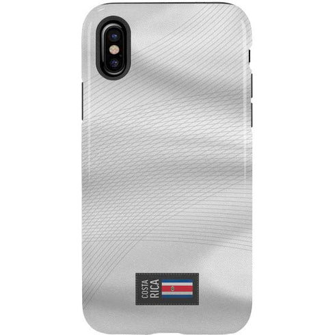 Costa Rica Soccer Flag iPhone XS Pro Case